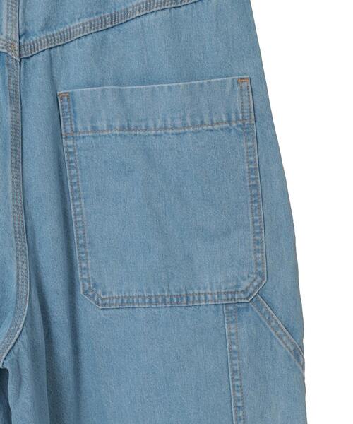 CURRENTAGE(カレンテージ)の「Center crease denim(MEN'S)(デニムパンツ・メンズ・サックスブルー・4/3)」の6枚目の写真