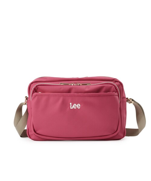 Lee(リー)の「【Lee別注/撥水】7ポケットショルダーバッグ(ショルダーバッグ・レディース・ブラウン系/アイボリー/ピンク系その他2/ブラック/グレー/ライトパープル/サックスブルー系7/ネイビー系5/ゴールド系7/ブラック系7・00)」の19枚目の写真