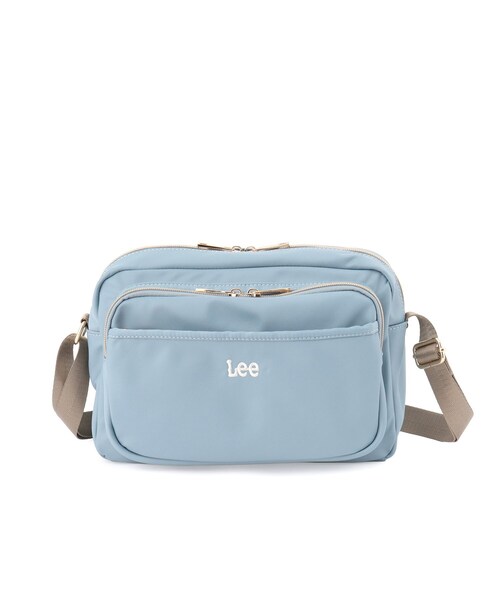Lee(リー)の「【Lee別注/撥水】7ポケットショルダーバッグ(ショルダーバッグ・レディース・ブラウン系/アイボリー/ピンク系その他2/ブラック/グレー/ライトパープル/サックスブルー系7/ネイビー系5/ゴールド系7/ブラック系7・00)」の21枚目の写真
