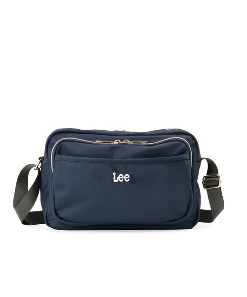 Lee(リー)の「【Lee別注/撥水】7ポケットショルダーバッグ(ショルダーバッグ・レディース・ブラウン系/アイボリー/ピンク系その他2/ブラック/グレー/ライトパープル/サックスブルー系7/ネイビー系5/ゴールド系7/ブラック系7・00)」の22枚目の写真