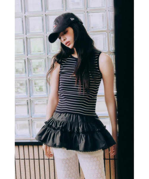 LILY BROWN(リリーブラウン)の「ミニリボンニットトップス(ニット/セーター・レディース・ブルー/その他/アイボリー・F)」の15枚目の写真