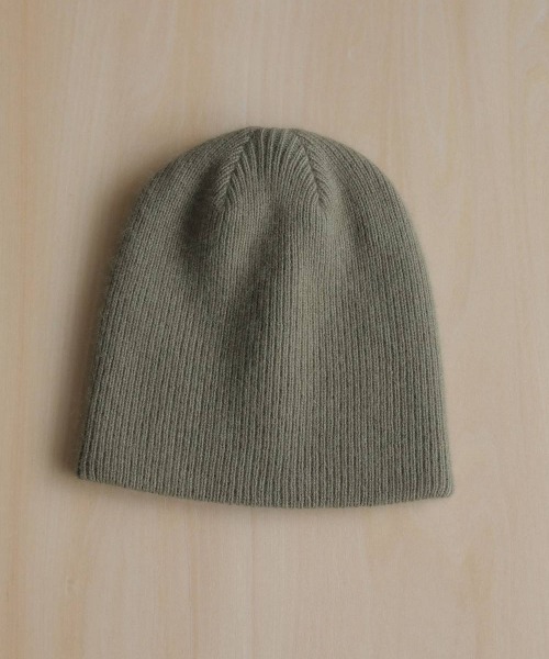 anuke(アンヌーク)の「anuke Raccoon Knit Beanie ラクーンニットビーニー/62621022(ニットキャップ/ビーニー・レディース・ラベンダー/オリーブ/アイボリー/チャコールグレー・ONE SIZE)」の3枚目の写真