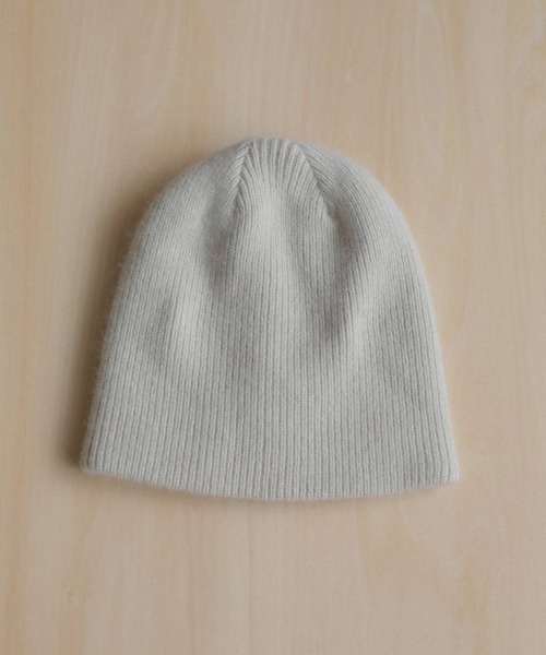 anuke(アンヌーク)の「anuke Raccoon Knit Beanie ラクーンニットビーニー/62621022(ニットキャップ/ビーニー・レディース・ラベンダー/オリーブ/アイボリー/チャコールグレー・ONE SIZE)」の1枚目の写真