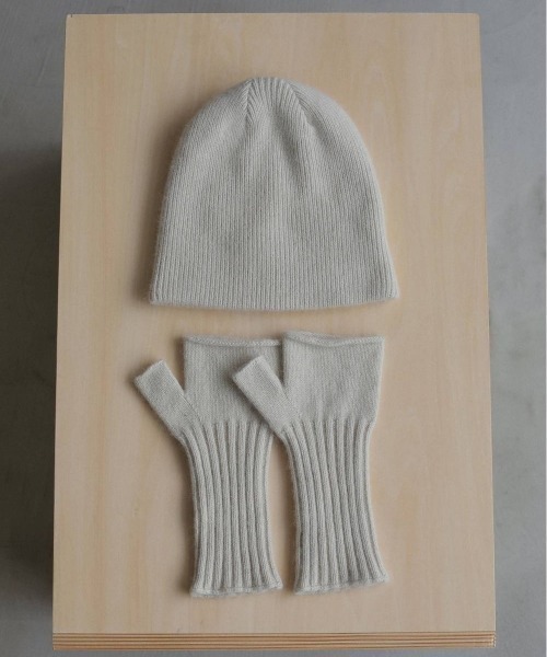 anuke(アンヌーク)の「anuke Raccoon Knit Beanie ラクーンニットビーニー/62621022(ニットキャップ/ビーニー・レディース・ラベンダー/オリーブ/アイボリー/チャコールグレー・ONE SIZE)」の9枚目の写真