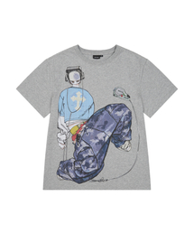 ChaCha Floorwork Half Top (Gray)