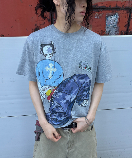 AAKAM（アーカム）の「ChaCha Floorwork Half Top (Gray)（Tシャツ/カットソー・レディース・その他・3/2）」の8枚目の写真