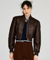 PRANK PROJECT | 【2026Autumn Pre-Order】パディングショートシンセティックレザーブルゾン / Padded Short Synthetic Leather Blouson(ブルゾン)