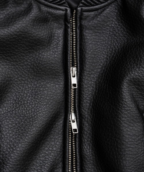 PRANK PROJECT(プランクプロジェクト)の「【2026Autumn Pre-Order】パディングショートシンセティックレザーブルゾン / Padded Short Synthetic Leather Blouson(ブルゾン・レディース・ブラック/ブラウン/カーキ・FREE)」の21枚目の写真