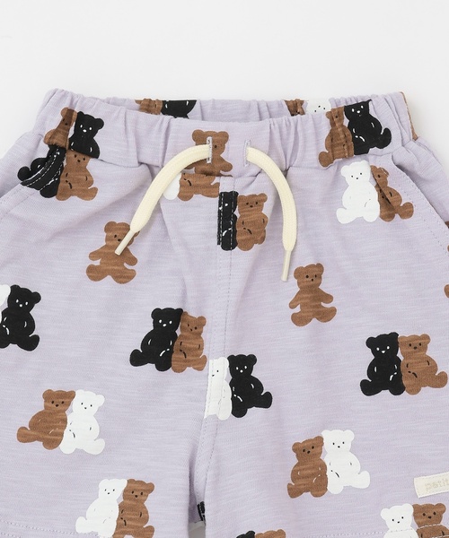 petit main(プティマイン)の「総柄ショートパンツ(その他パンツ・キッズ・アイボリー/ライトグレー/サーモンピンク/ライトブルー/ライトグリーン・120cm/110cm/100cm/130cm/80cm/90cm)」の12枚目の写真