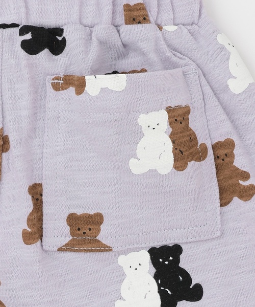 petit main(プティマイン)の「総柄ショートパンツ(その他パンツ・キッズ・アイボリー/ライトグレー/サーモンピンク/ライトブルー/ライトグリーン・120cm/110cm/100cm/130cm/80cm/90cm)」の9枚目の写真
