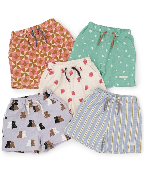 petit main(プティマイン)の「総柄ショートパンツ(その他パンツ・キッズ・アイボリー/ライトグレー/サーモンピンク/ライトブルー/ライトグリーン・120cm/110cm/100cm/130cm/80cm/90cm)」の7枚目の写真
