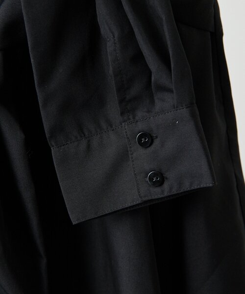 ear PAPILLONNER(イアパピヨネ)の「シャツ風レイヤードトップス【SUM1 STYLE】(シャツ/ブラウス・レディース・ブルー系その他/ブラック・FREE)」の11枚目の写真