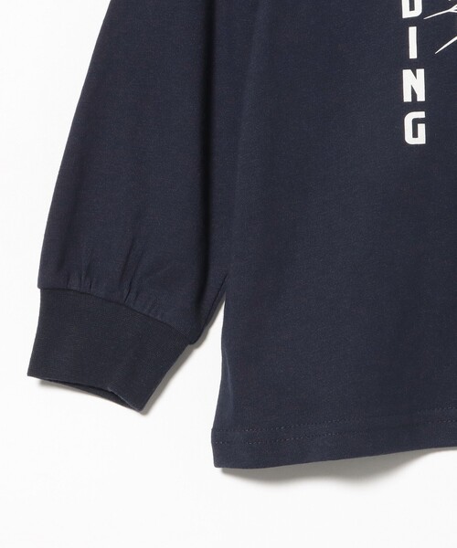 BEAMS mini（ビームスミニ）の「プリント バリエーション ロングTシャツ 2026FW（90～130cm）（Tシャツ/カットソー・キッズ・ワイン/ネイビー・90/110/100/120/130）」の10枚目の写真