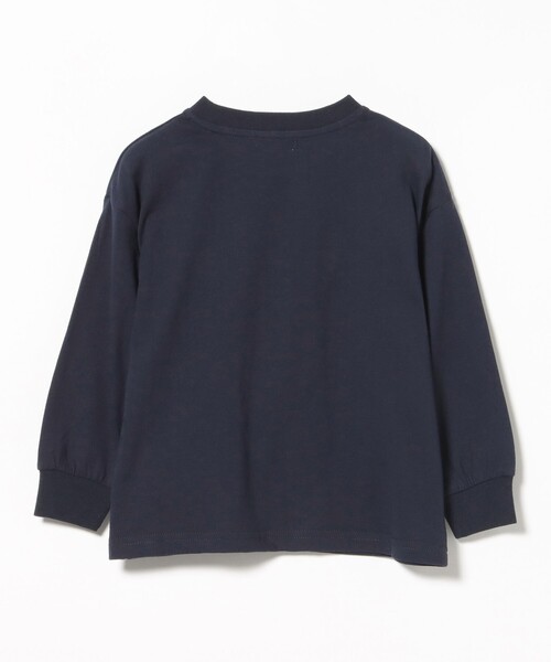 BEAMS mini（ビームスミニ）の「プリント バリエーション ロングTシャツ 2026FW（90～130cm）（Tシャツ/カットソー・キッズ・ワイン/ネイビー・90/110/100/120/130）」の11枚目の写真