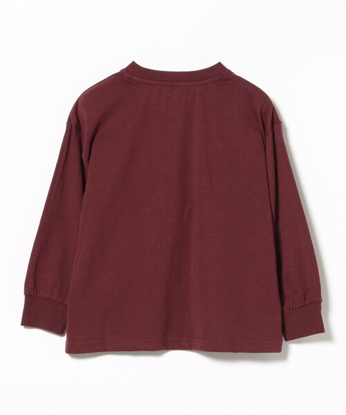 BEAMS mini（ビームスミニ）の「プリント バリエーション ロングTシャツ 2026FW（90～130cm）（Tシャツ/カットソー・キッズ・ワイン/ネイビー・90/110/100/120/130）」の15枚目の写真