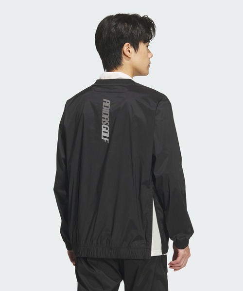 adidas(アディダス)の「ウィンド クルージャケット【adidas Golf/アディダスゴルフ】(ブルゾン・メンズ・ブラック・XX-LARGE/3XL/LARGE/MEDIUM/SMALL/X-LARGE)」の2枚目の写真