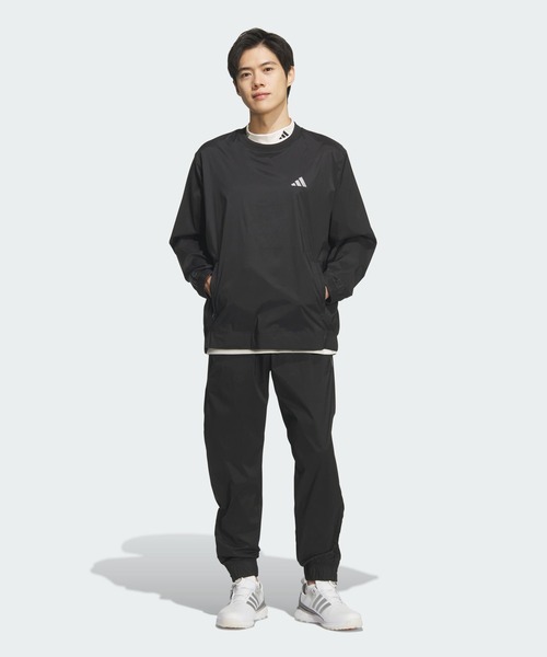 adidas(アディダス)の「ウィンド クルージャケット【adidas Golf/アディダスゴルフ】(ブルゾン・メンズ・ブラック・XX-LARGE/3XL/LARGE/MEDIUM/SMALL/X-LARGE)」の3枚目の写真