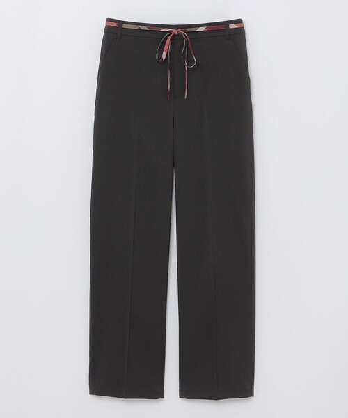 BLUE LABEL CRESTBRIDGE(ブルーレーベルクレストブリッジ)の「ダブルサテンカーブパンツ(その他パンツ・レディース・ブラック/ベージュ系その他2/ホワイト・36/38)」の17枚目の写真
