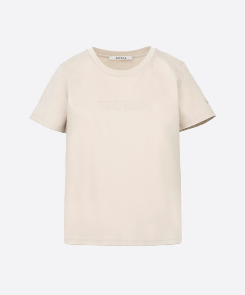 TATRAS(タトラス)の「TATRAS(タトラス) GERASA ジャラシュ(Tシャツ/カットソー・レディース・ブラック/ネイビー/ライトベージュ・3/2/1)」の2枚目の写真