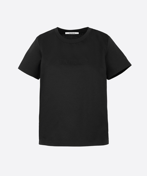 TATRAS(タトラス)の「TATRAS(タトラス) GERASA ジャラシュ(Tシャツ/カットソー・レディース・ブラック/ネイビー/ライトベージュ・3/2/1)」の1枚目の写真
