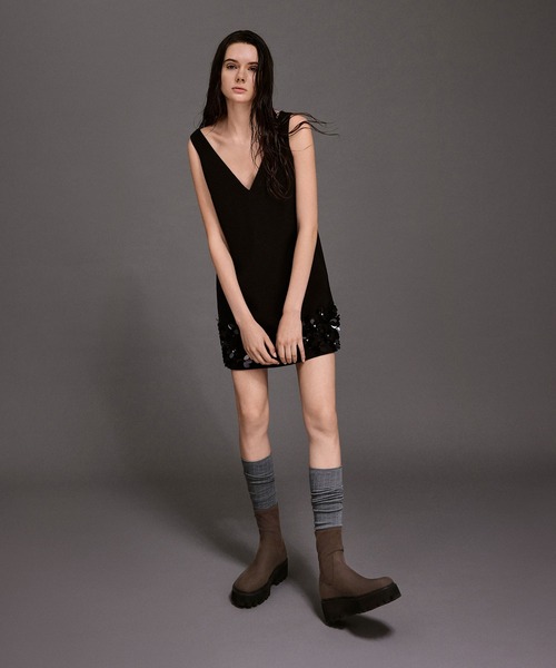 CHARLES & KEITH（チャールズ & キース）の「Imogen イモージェン チャンキー アンクルブーツ（ブーツ・レディース・ブラック系その他2/ダークブラウン系4・25cm/24.5cm/23.5cm/23cm/25.5cm/22.5cm）」の13枚目の写真