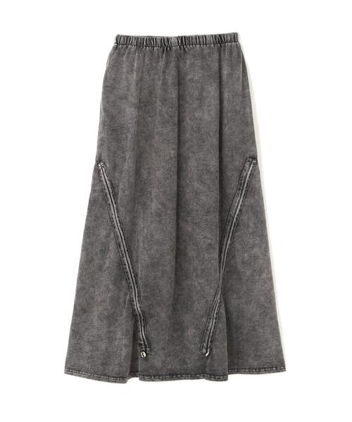L.H.P(エルエイチピー)の「MAVYTH/メヴィス/DRAWSTRING LONG SKIRT(スカート・レディース・グレー・F)」の2枚目の写真
