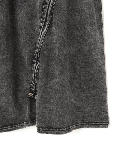 L.H.P(エルエイチピー)の「MAVYTH/メヴィス/DRAWSTRING LONG SKIRT(スカート・レディース・グレー・F)」の5枚目の写真