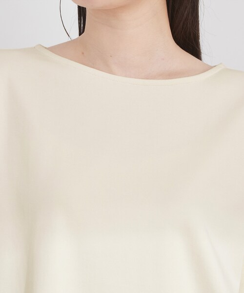 OPAQUE.CLIP(オペークドットクリップ)の「裾レースアシメカットソー【洗濯機OK】(Tシャツ/カットソー・レディース・ブラウン系/ブラック/アイボリー・42/40/38)」の19枚目の写真