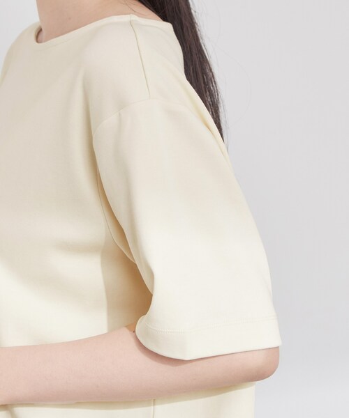 OPAQUE.CLIP(オペークドットクリップ)の「裾レースアシメカットソー【洗濯機OK】(Tシャツ/カットソー・レディース・ブラウン系/ブラック/アイボリー・42/40/38)」の20枚目の写真