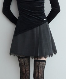 SEPARATE SCREW PLEATS SKIRT/セパレートスクリュープリーツスカート