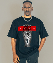 BEOM（ボム）の「バンタイガーTシャツブラック（Tシャツ/カットソー）」