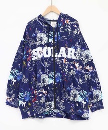163621：柄入り袖切替パーカー（パーカー）｜ScoLar（スカラー）の