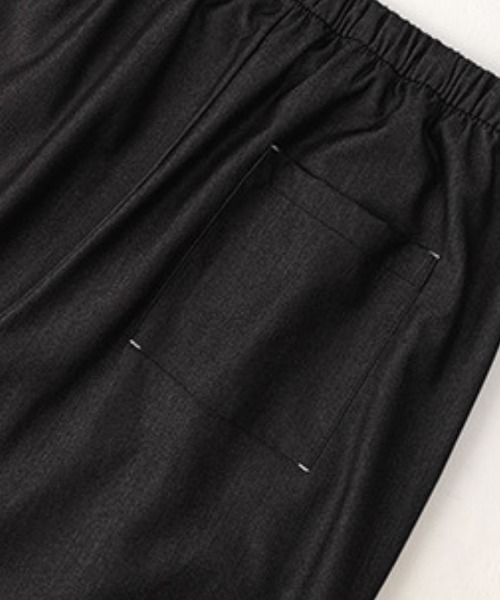 maison de LATIR(メゾンドラティール)の「デニムライクドロストワイドパンツ(その他パンツ・レディース・ブルー/ブラック・FREE)」の14枚目の写真