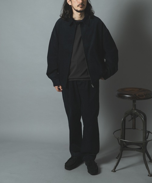 ITEMS URBANRESEARCH(アイテムズ アーバンリサーチ)の「プレミアムコーデュロイセミワイドパンツ(その他パンツ・メンズ・ネイビー/ブラウン/ブラック/アイボリー・MEDIUM/LARGE)」の14枚目の写真