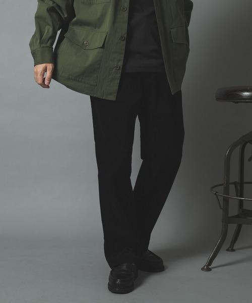 ITEMS URBANRESEARCH(アイテムズ アーバンリサーチ)の「プレミアムコーデュロイセミワイドパンツ(その他パンツ・メンズ・ネイビー/ブラウン/ブラック/アイボリー・MEDIUM/LARGE)」の16枚目の写真