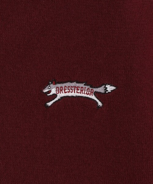 DRESSTERIOR（ドレステリア）の「ゼニアバルーファ キャッシュウール Vネックプルオーバー（Tシャツ/カットソー・メンズ・ボルドー/ネイビー・94/92/91/90）」の21枚目の写真