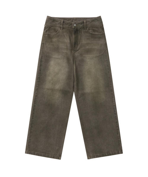 AAKAM(アーカム)の「Dirty Waxed Denim Pants (Black)(デニムパンツ・レディース・その他・1/0/2)」の17枚目の写真