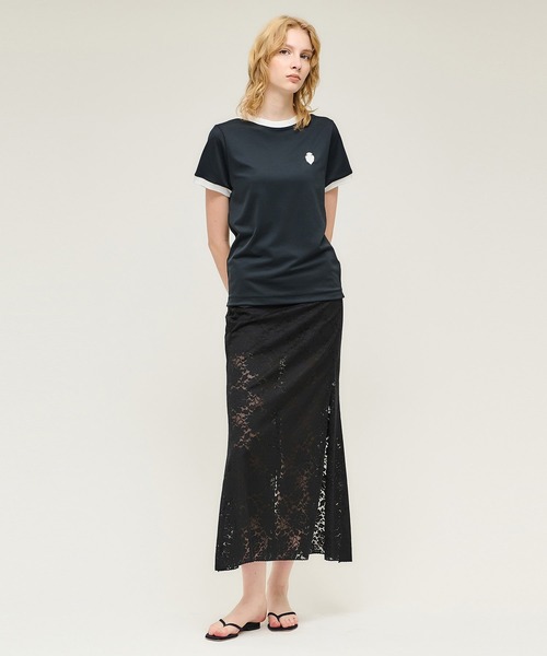 ESTNATION(エストネーション)の「MEXICANO / 刺繍ジャージーカットソー(Tシャツ/カットソー・レディース・ボルドー・FREE)」の3枚目の写真