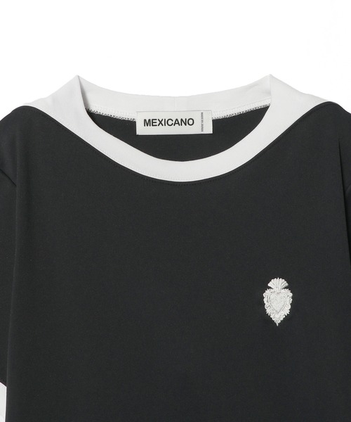 ESTNATION(エストネーション)の「MEXICANO / 刺繍ジャージーカットソー(Tシャツ/カットソー・レディース・ボルドー・FREE)」の8枚目の写真