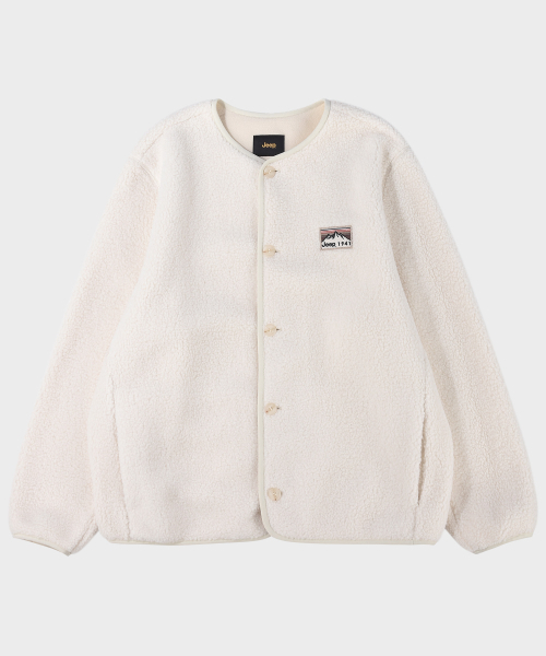 JEEP（ジープ）の「DKNY PURE カーディガン (JR5TZU196CE) ボアジャケットライター（カーディガン/ボレロ・レディース・その他・SMALL/MEDIUM/LARGE/X-LARGE/2XL）」の2枚目の写真