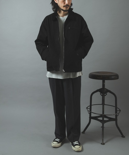 ITEMS URBANRESEARCH(アイテムズ アーバンリサーチ)の「Check Lined Duck Barn JACKET(ブルゾン・メンズ・ブラウン/ブラック/チャコールグレー・MEDIUM/LARGE)」の16枚目の写真