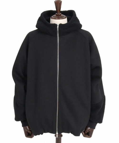 CAMBIO(カンビオ)の「mj11910- Boa Sweat Combo Zip Hoodie ジップパーカー(A74426cmb)(その他アウター・メンズ・チャコールグレー/ブラック・S/L/M)」の17枚目の写真