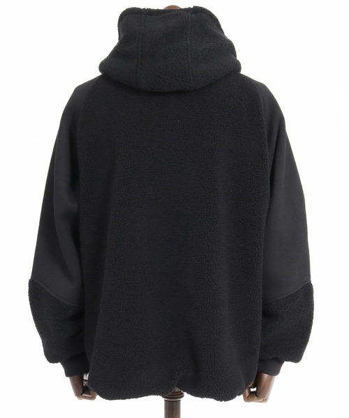 CAMBIO(カンビオ)の「mj11910- Boa Sweat Combo Zip Hoodie ジップパーカー(A74426cmb)(その他アウター・メンズ・チャコールグレー/ブラック・S/L/M)」の18枚目の写真