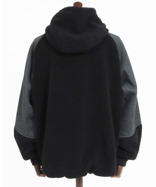 CAMBIO(カンビオ)の「mj11910- Boa Sweat Combo Zip Hoodie ジップパーカー(A74426cmb)(その他アウター・メンズ・チャコールグレー/ブラック・S/L/M)」の20枚目の写真