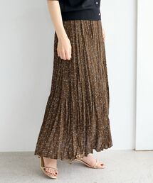 フラワークリンクルスカート