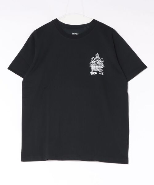 RVCA（ルーカ）の「RVCA メンズ OSAKA TACO TEE Tシャツ 【2026年秋冬モデル】（Tシャツ/カットソー・メンズ・ブラック/ホワイト・X-LARGE/LARGE/MEDIUM/SMALL）」の2枚目の写真