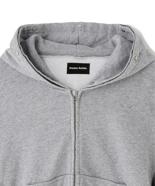 DANKE SCHON(ダンケシェーン)の「DankeSchon/ダンケシェーン/WOMEN FUR SWEAT HOODIE(パーカー・レディース・グレー/ブラック・F)」の16枚目の写真