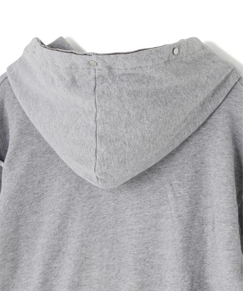 DANKE SCHON(ダンケシェーン)の「DankeSchon/ダンケシェーン/WOMEN FUR SWEAT HOODIE(パーカー・レディース・グレー/ブラック・F)」の21枚目の写真