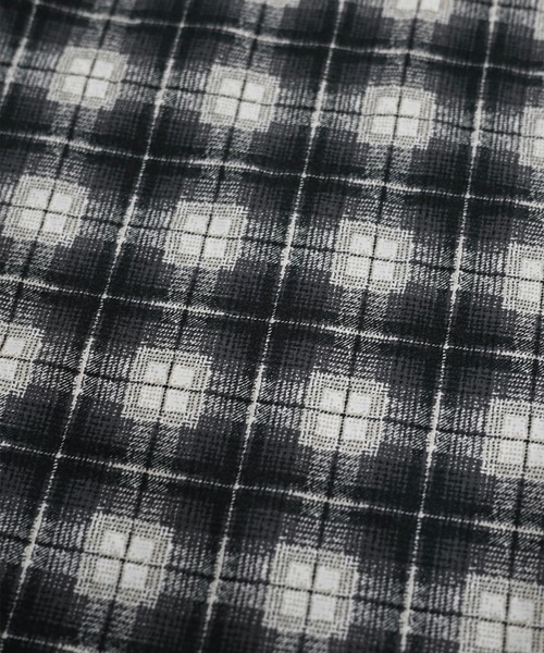 MIYAGIHIDETAKA（ミヤギヒデタカ）の「【MIYAGIHIDETAKA】Printed Nel Shirt（シャツ/ブラウス・メンズ・ブルー/ブラック/ダークブラウン・L/XL）」の6枚目の写真