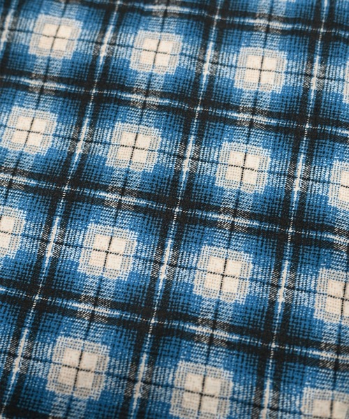 MIYAGIHIDETAKA（ミヤギヒデタカ）の「【MIYAGIHIDETAKA】Printed Nel Shirt（シャツ/ブラウス・メンズ・ブルー/ブラック/ダークブラウン・L/XL）」の12枚目の写真
